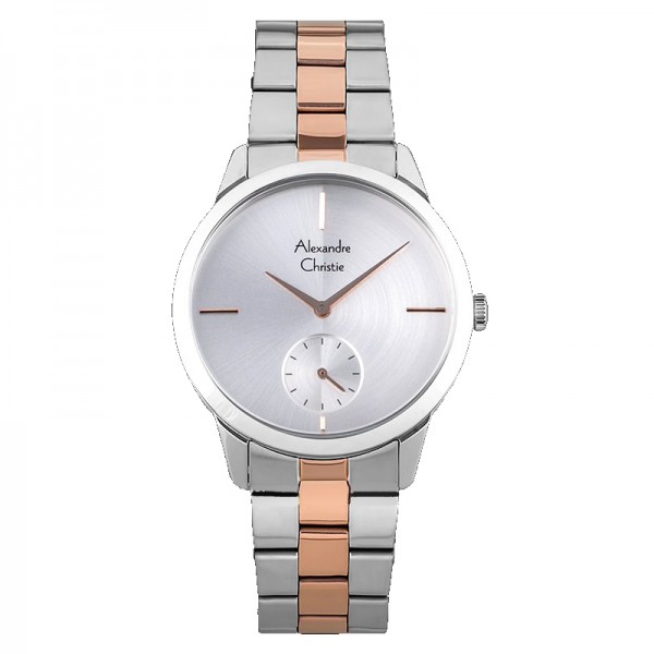 Alexandre Christie AC 2785 Silver Rosegold White LSBTRSL